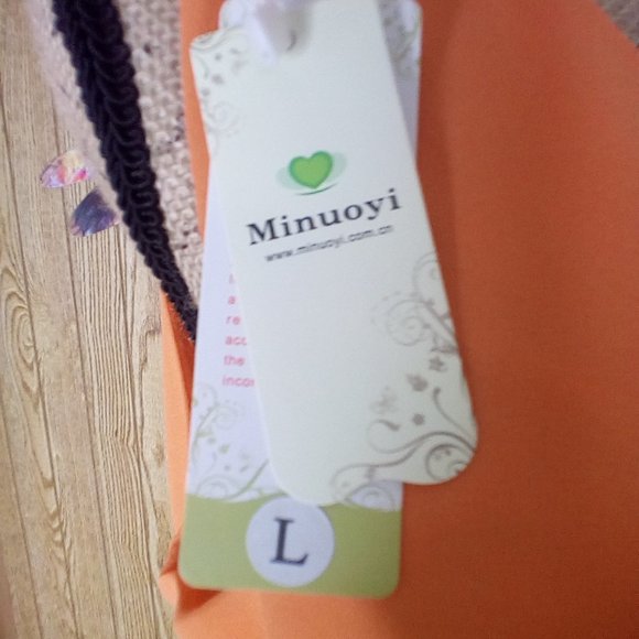 minuoyi sleeveless orange womens top - Picture 4 of 5